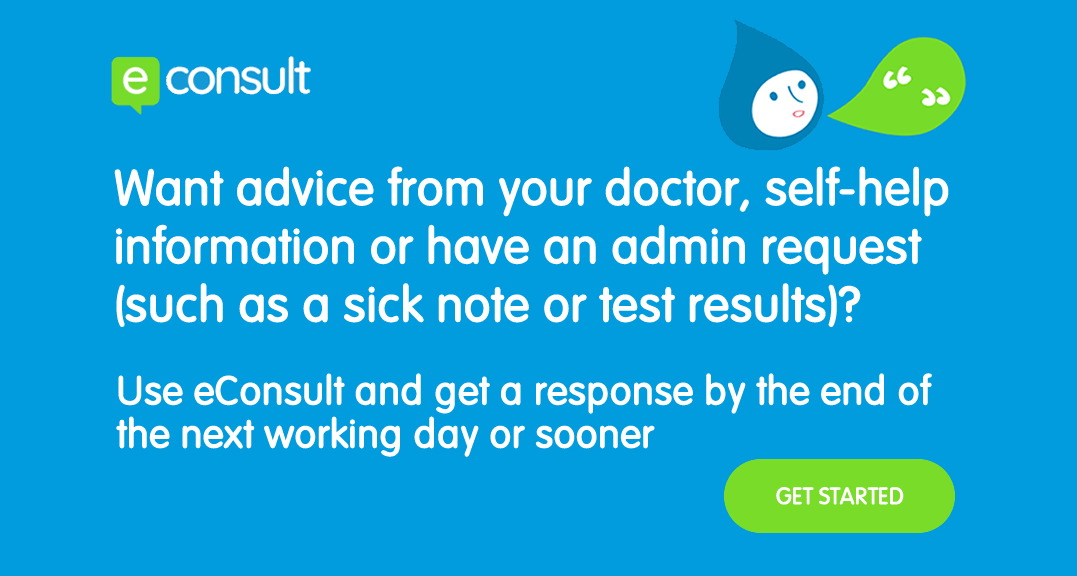Econsult - online consultation services are now available to our patients
