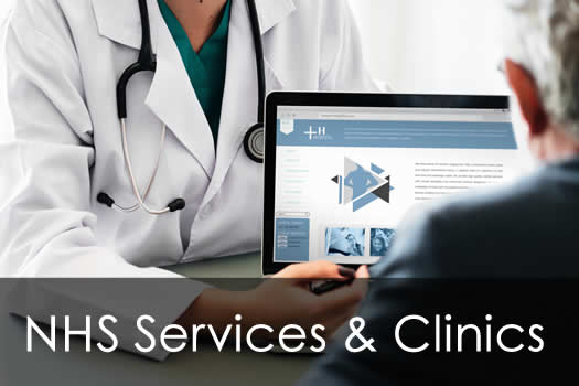 go to nhs services and clinics page