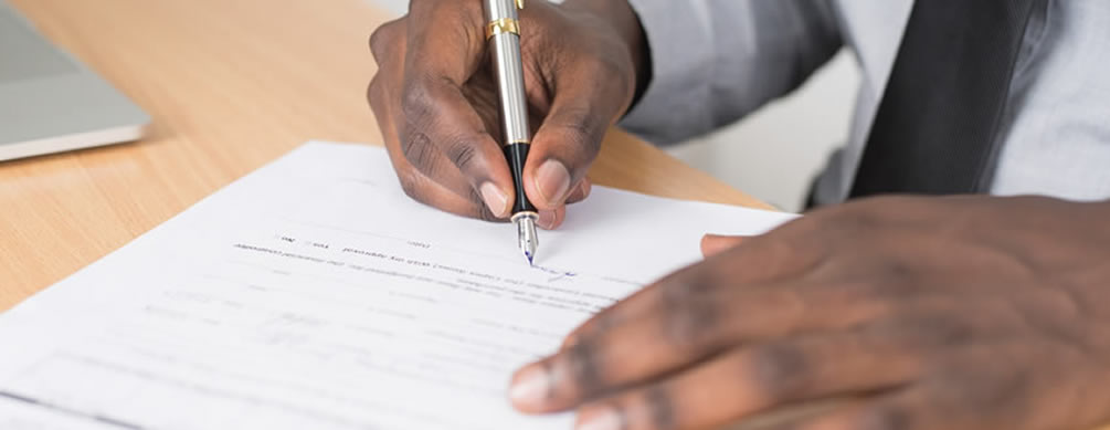 Registering with us